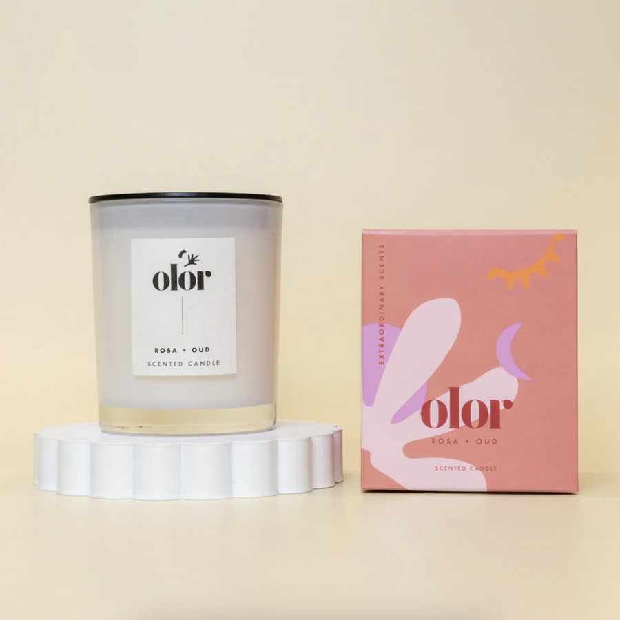 Rosa Oud Candle