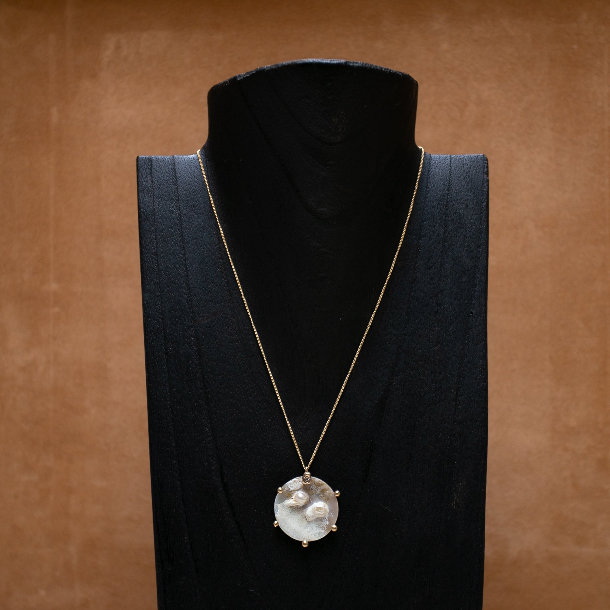 Lunar Pearl Pendant