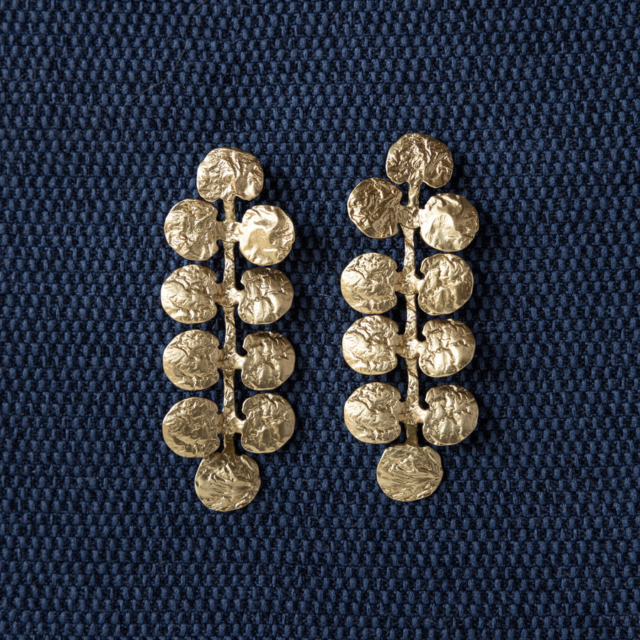 Penny Royal Bronze Earrings