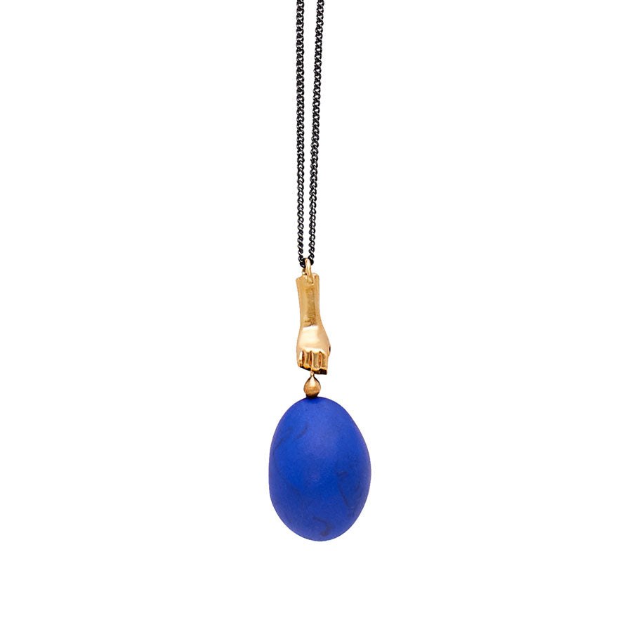 Egg In Hand Necklace