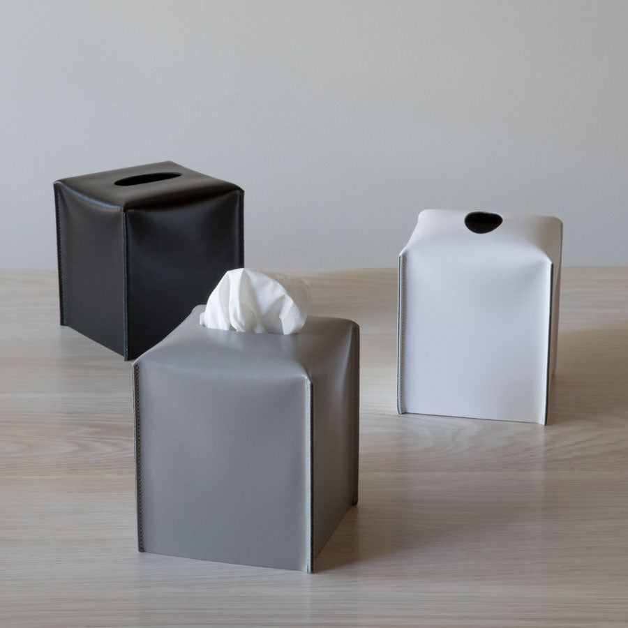 Leather Tissue Boxes