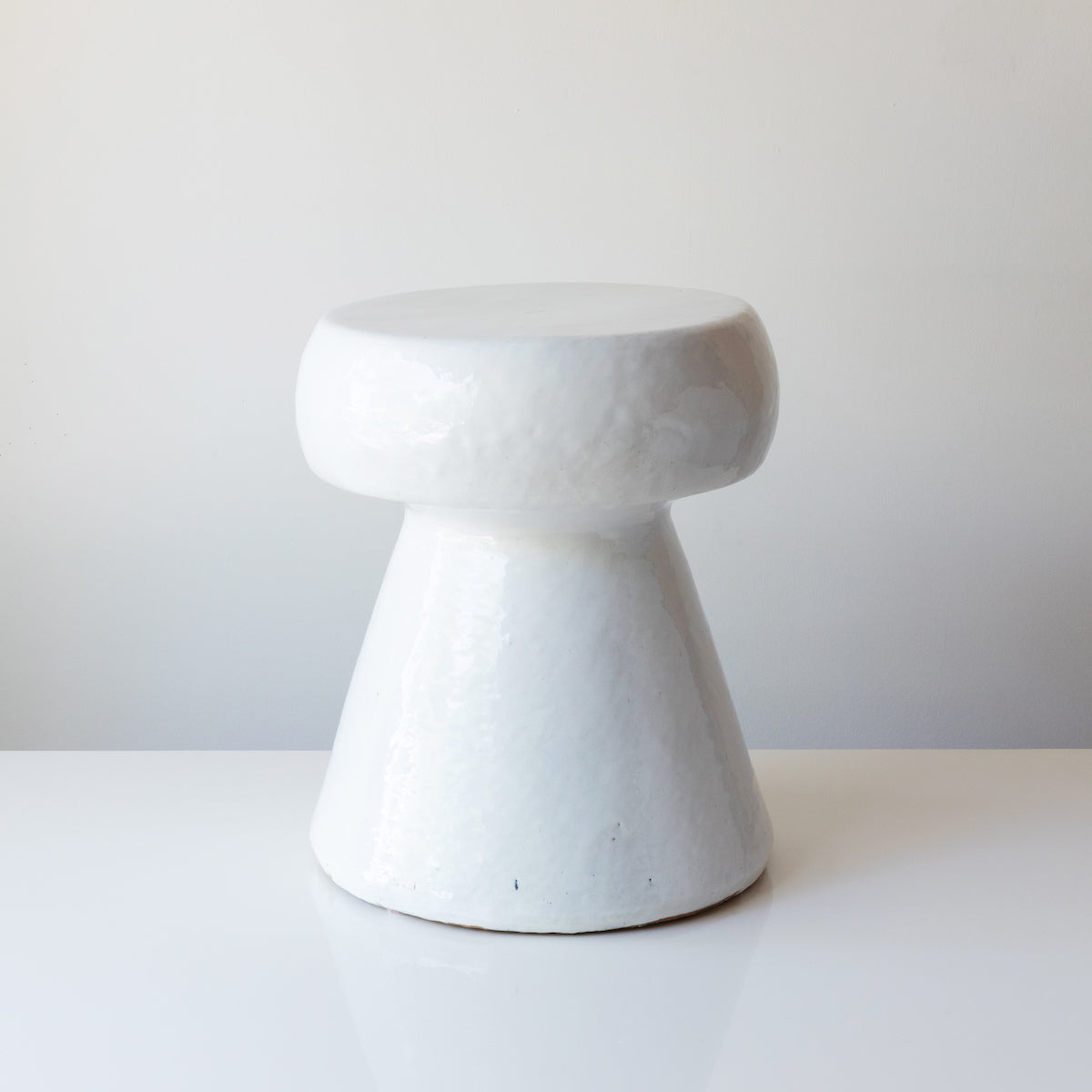 Ceramic stool side table hot sale