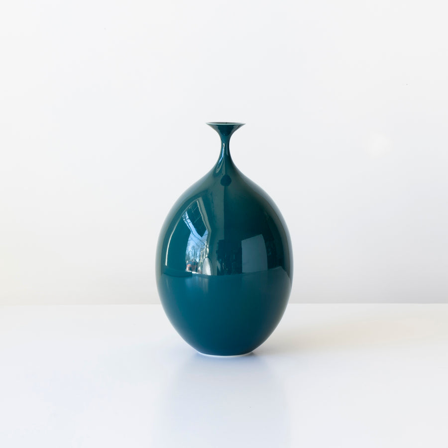 Blue Bottle and Pod Vases