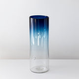 Dimple Vases in New Steel Blue