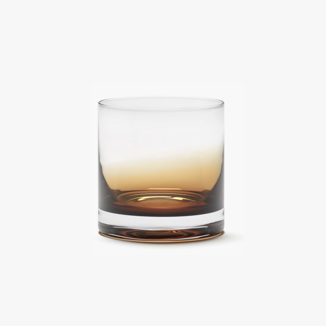 Whiskey Glass in Amber