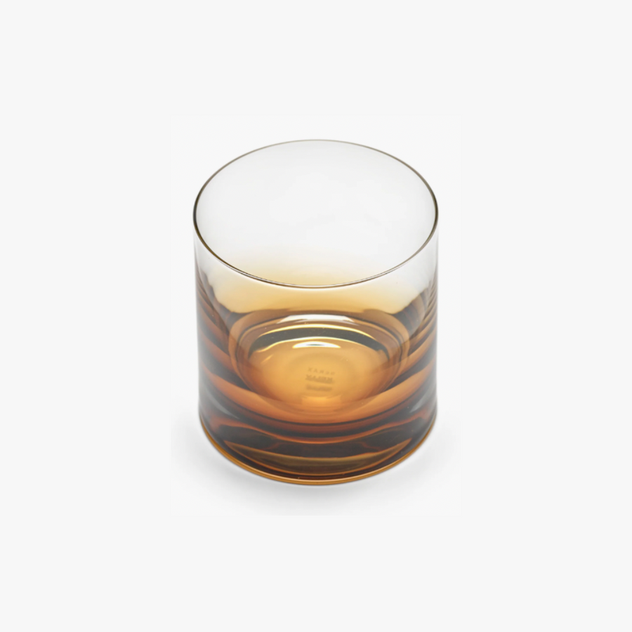 Whiskey Glass in Amber