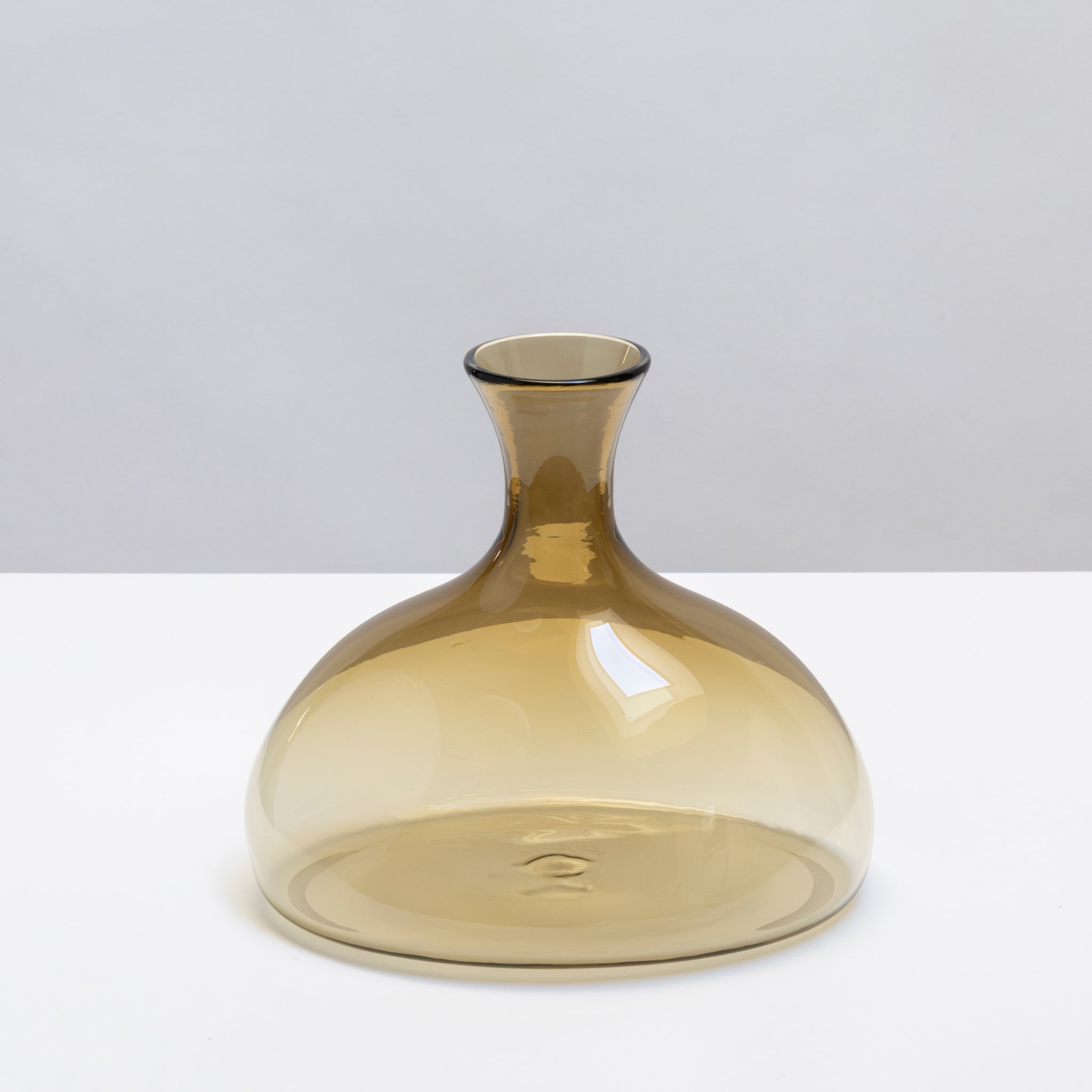Hand Blown Glass Vessels in Bronze
