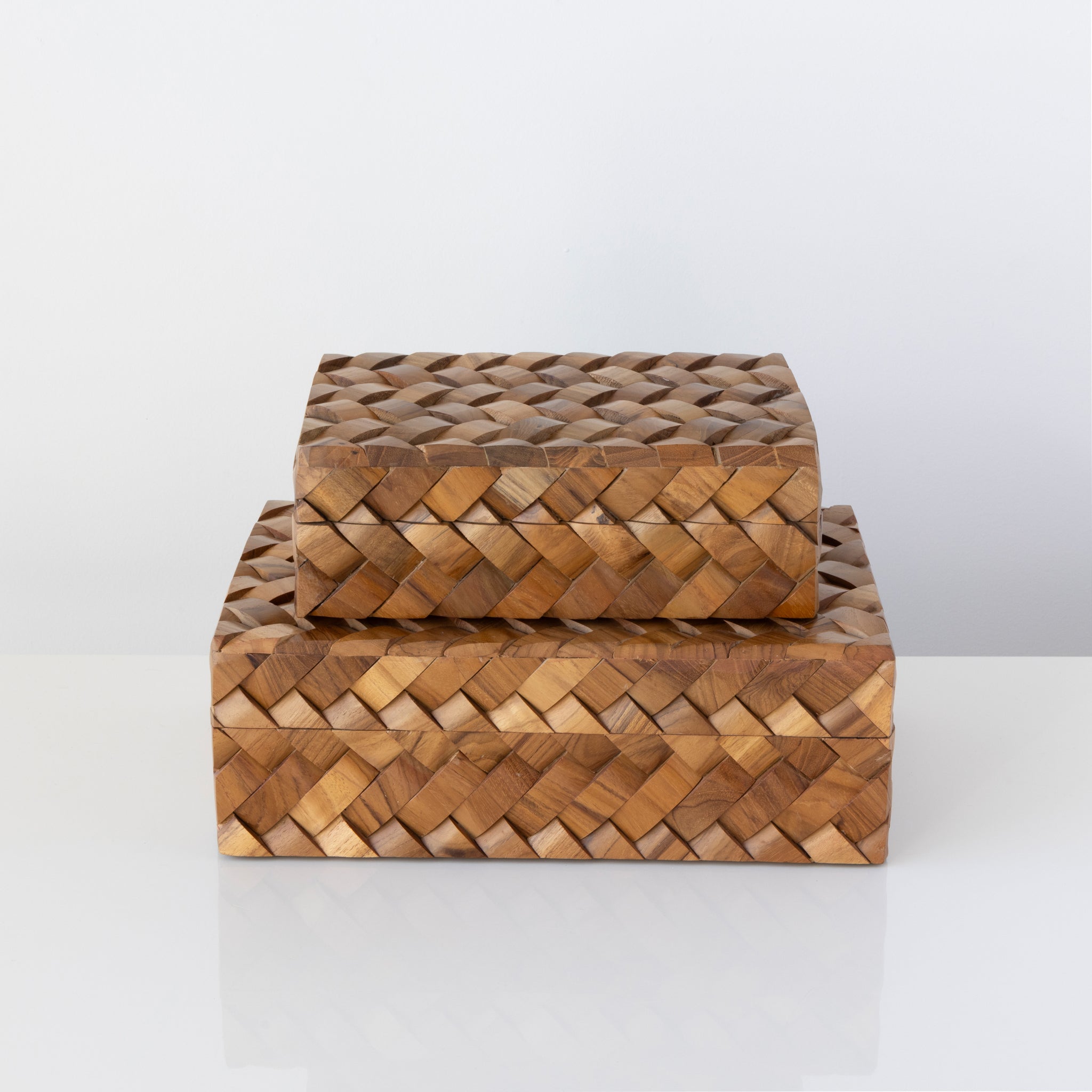 Natural Weave Boxes