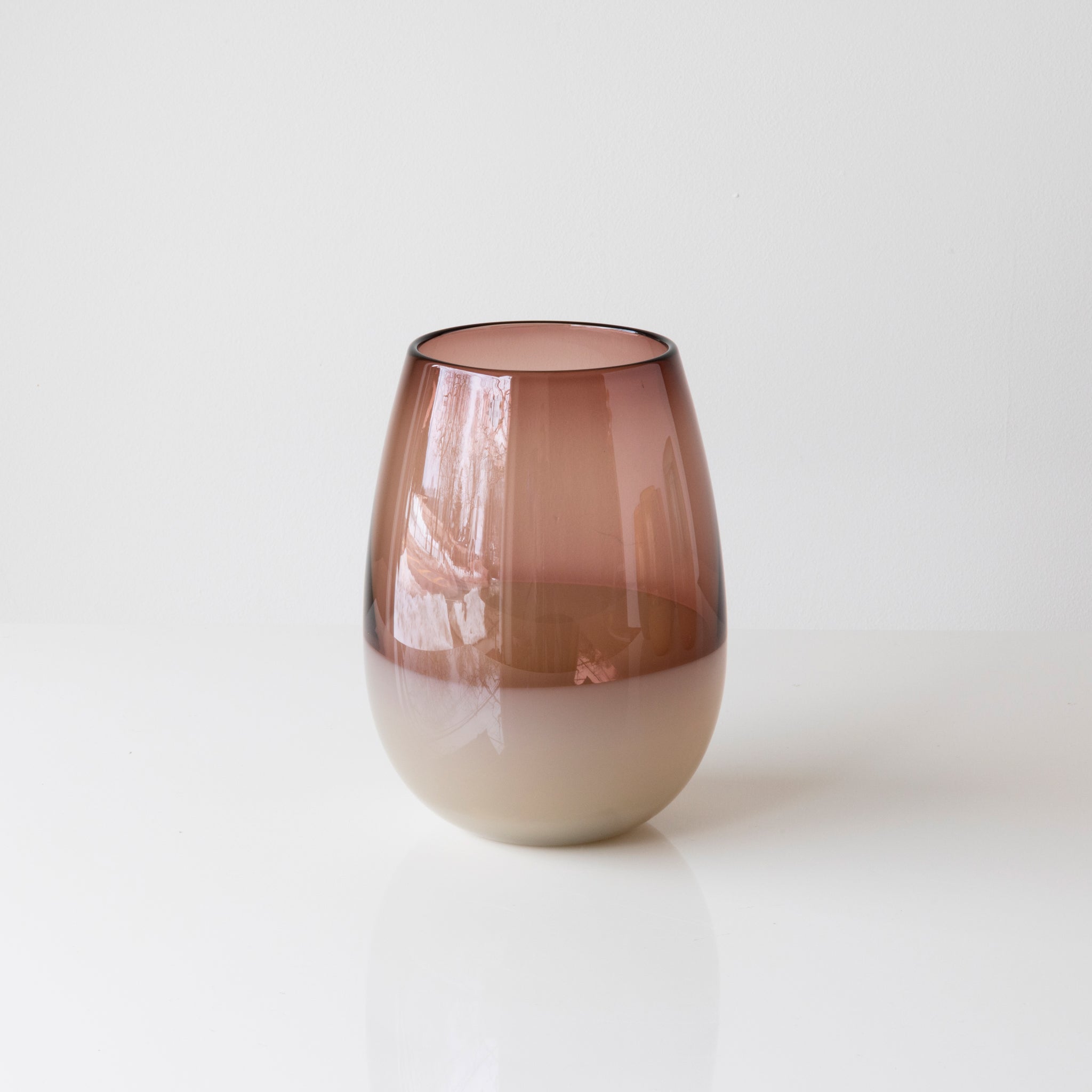 Two Banded Barrel Vase