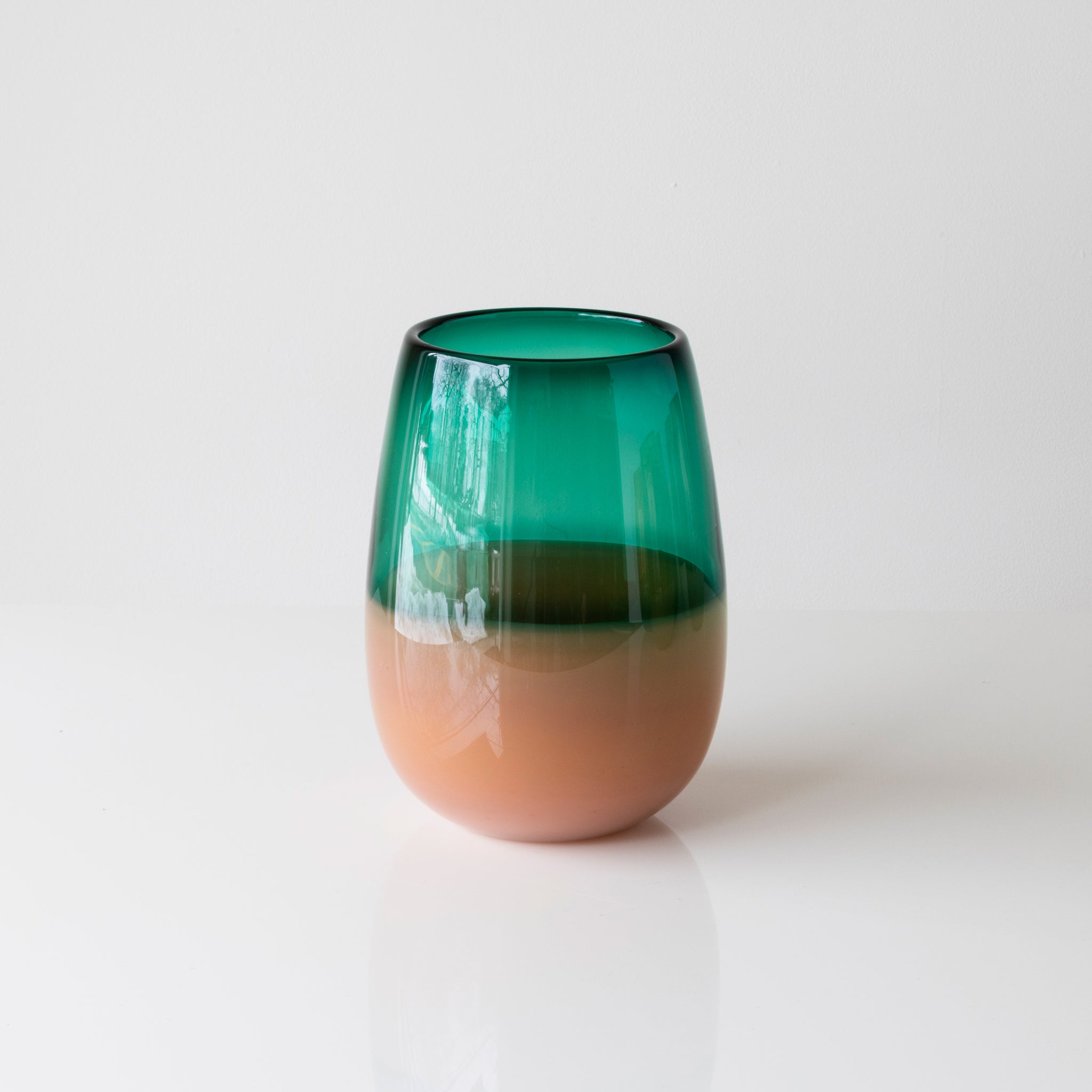 Two Banded Barrel Vase