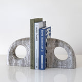 Russo Travertine Bookends, set of 2