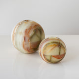Jupiter Collection Crema Onyx Lantern