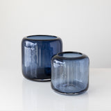 Mazurka Vases in Night Blue