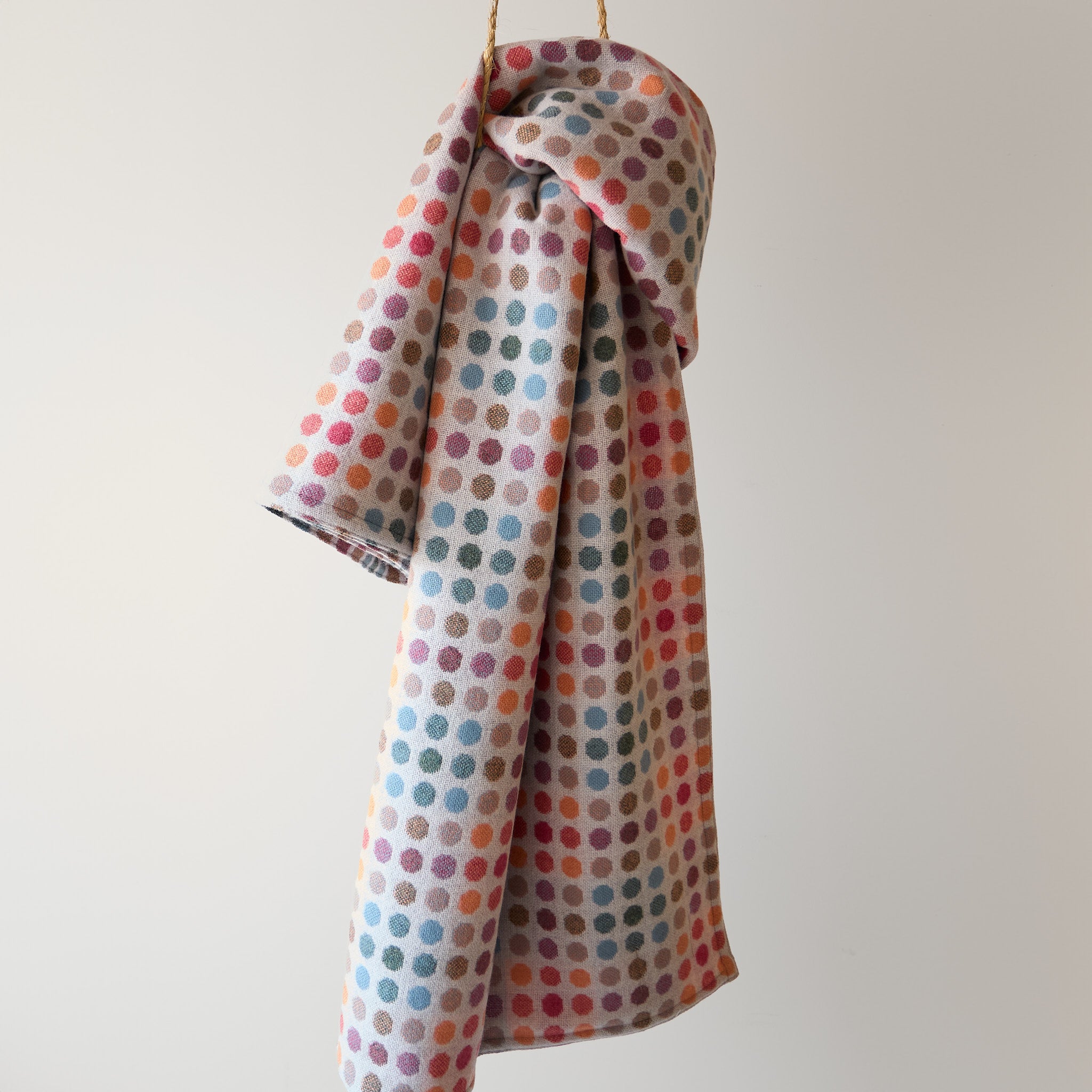 Double Cloth Throw in Mondon Buoy