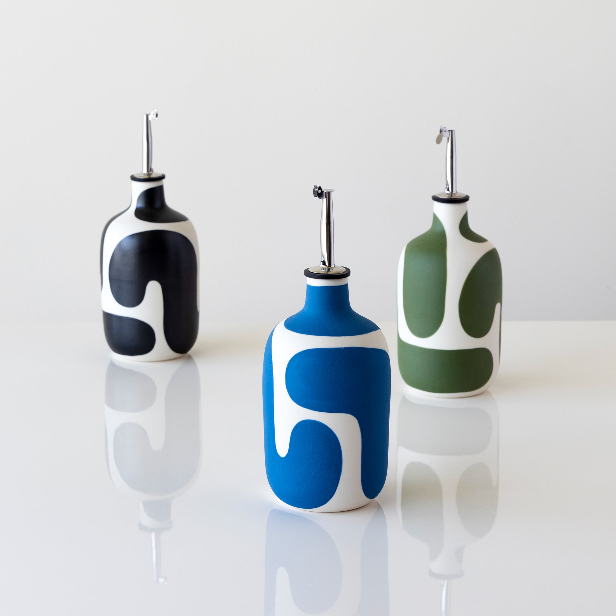 Color Block Olive Oil Cruet