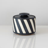 White Striped Jar