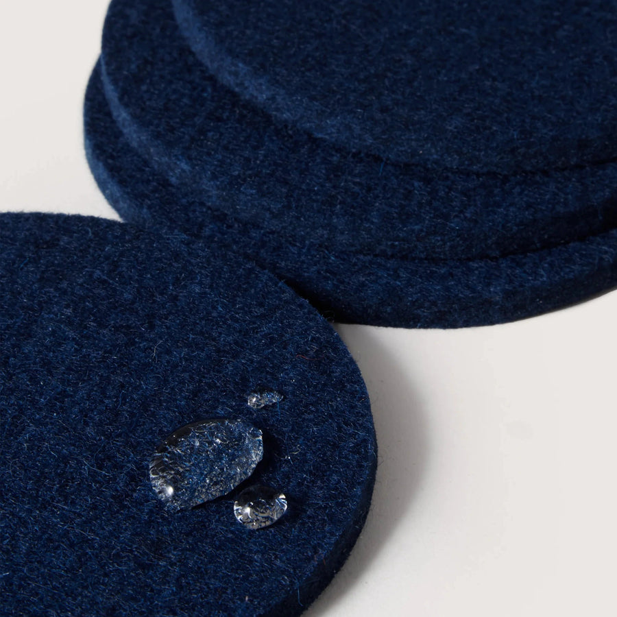 Color Round Felt Coasters