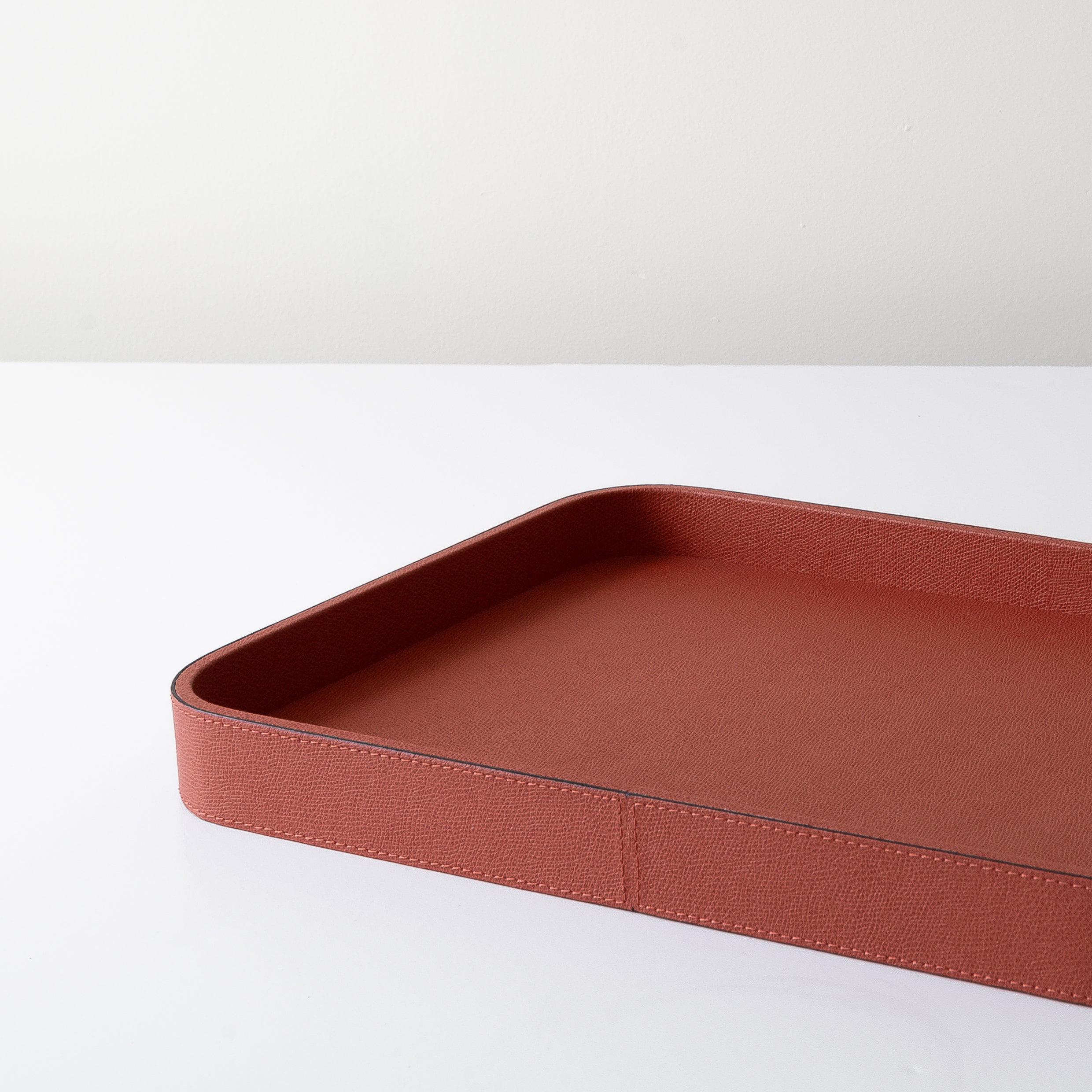 Polo Rectangular Leather Trays