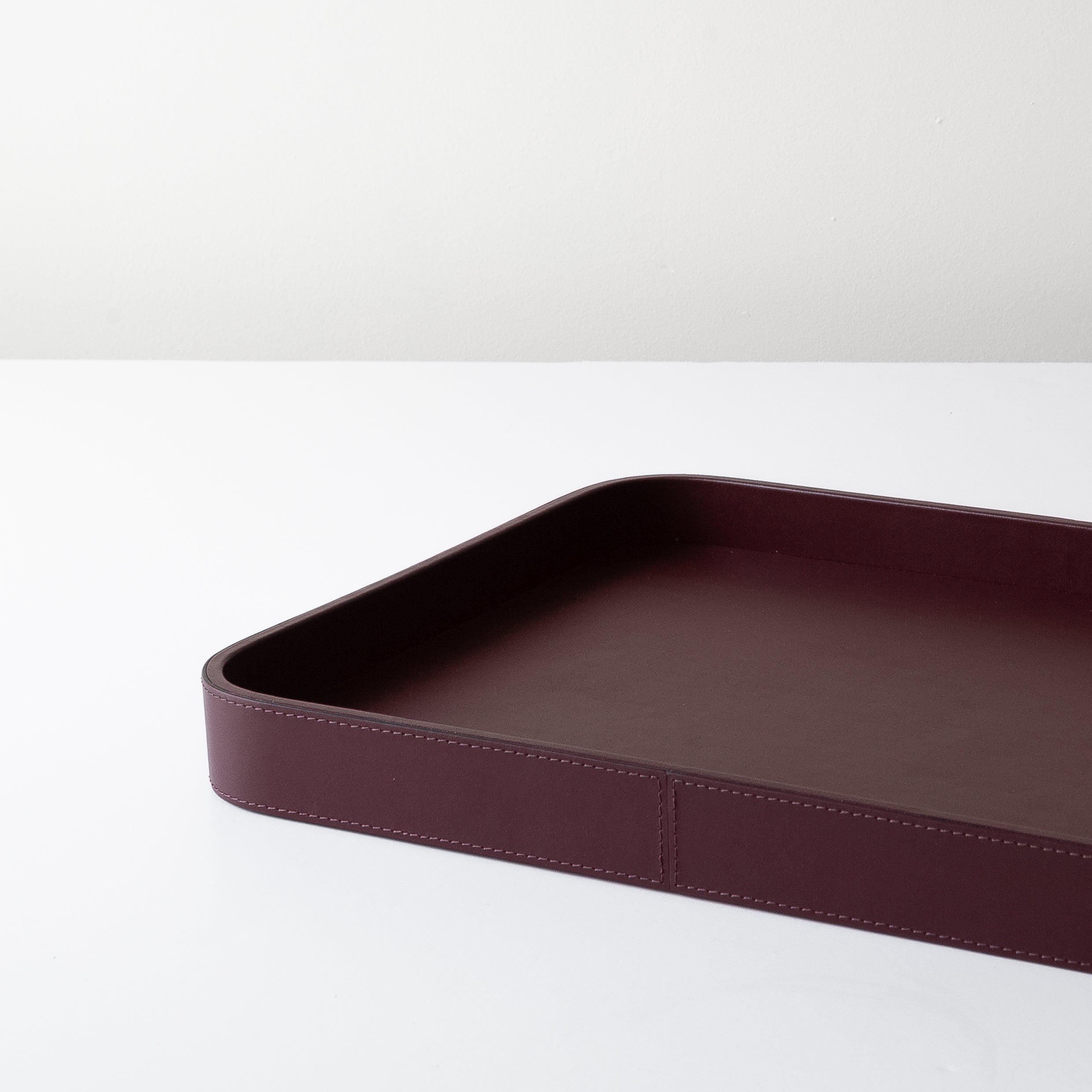 Polo Rectangular Leather Trays