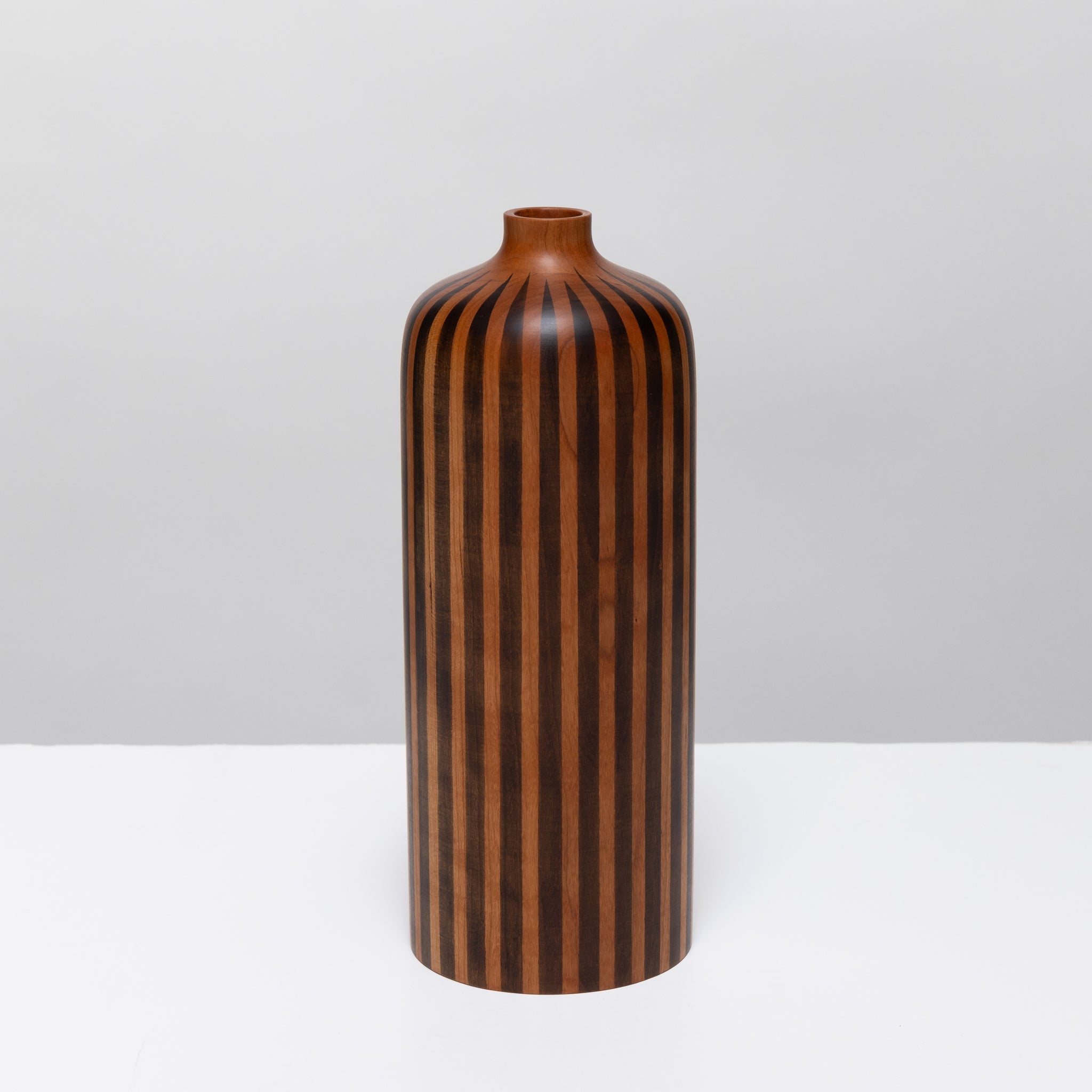 Cherry Wood Vase