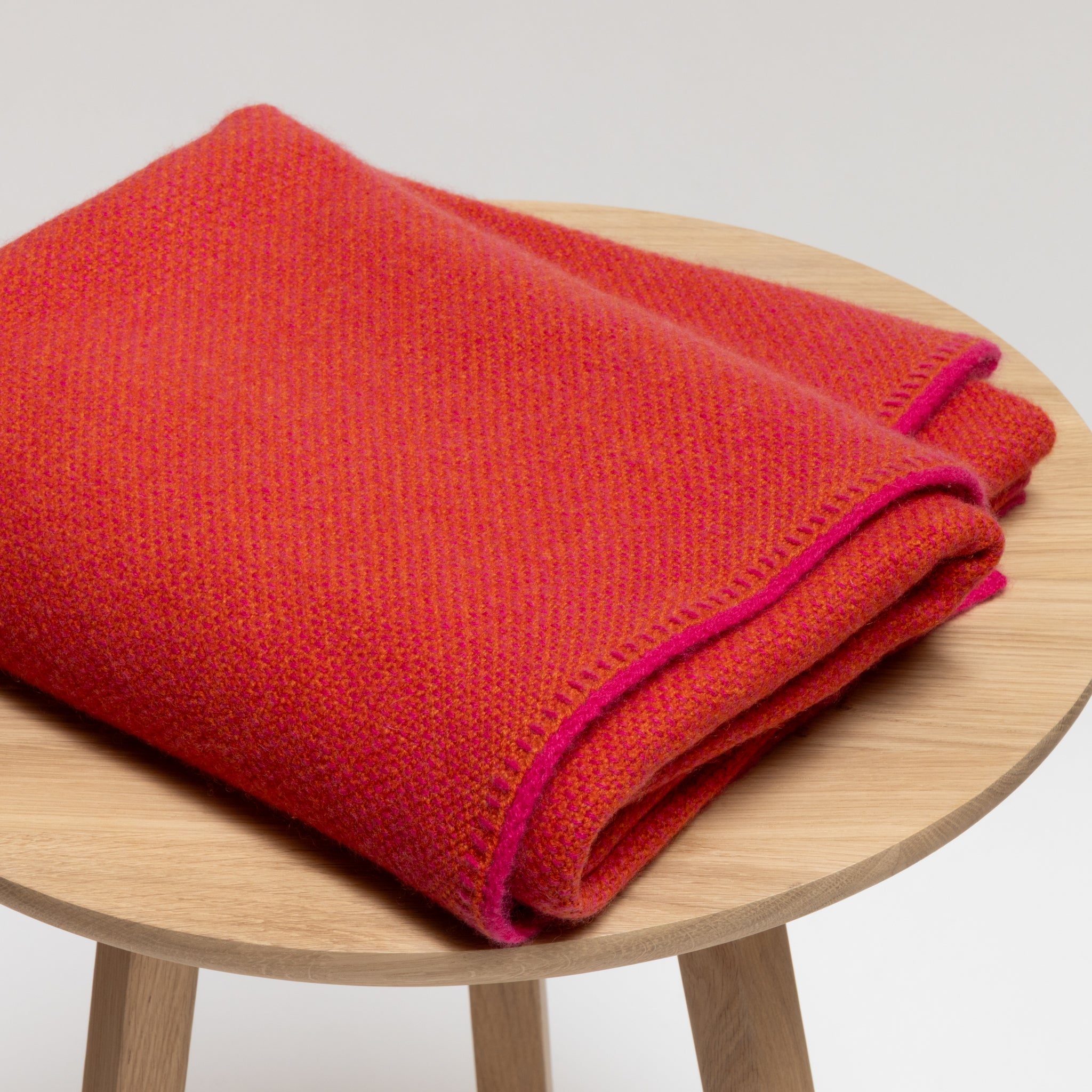 Bird's Eye Knit Throw