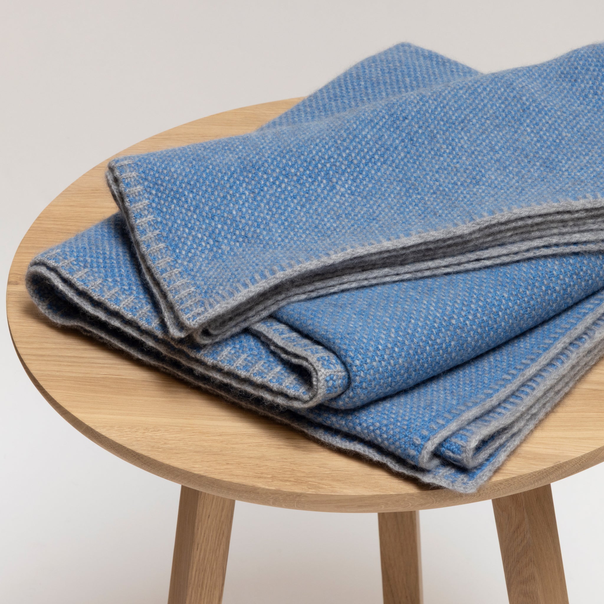 Bird's Eye Knit Throw