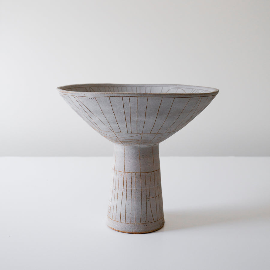 Scribe Pedestal Bowl