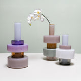 Charm Pastel Glass Vase