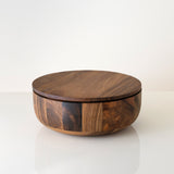 Dot Salad Wood Bowl