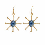 Stella Kyanite Earring, bronze