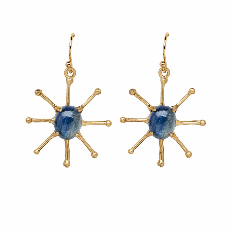Stella Kyanite Earring, bronze
