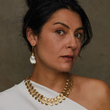 Stem Pearl Earings