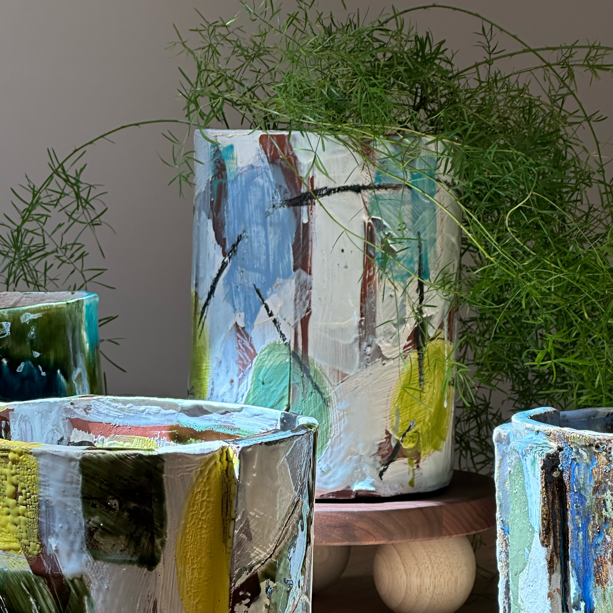 Ovals #4 Vase