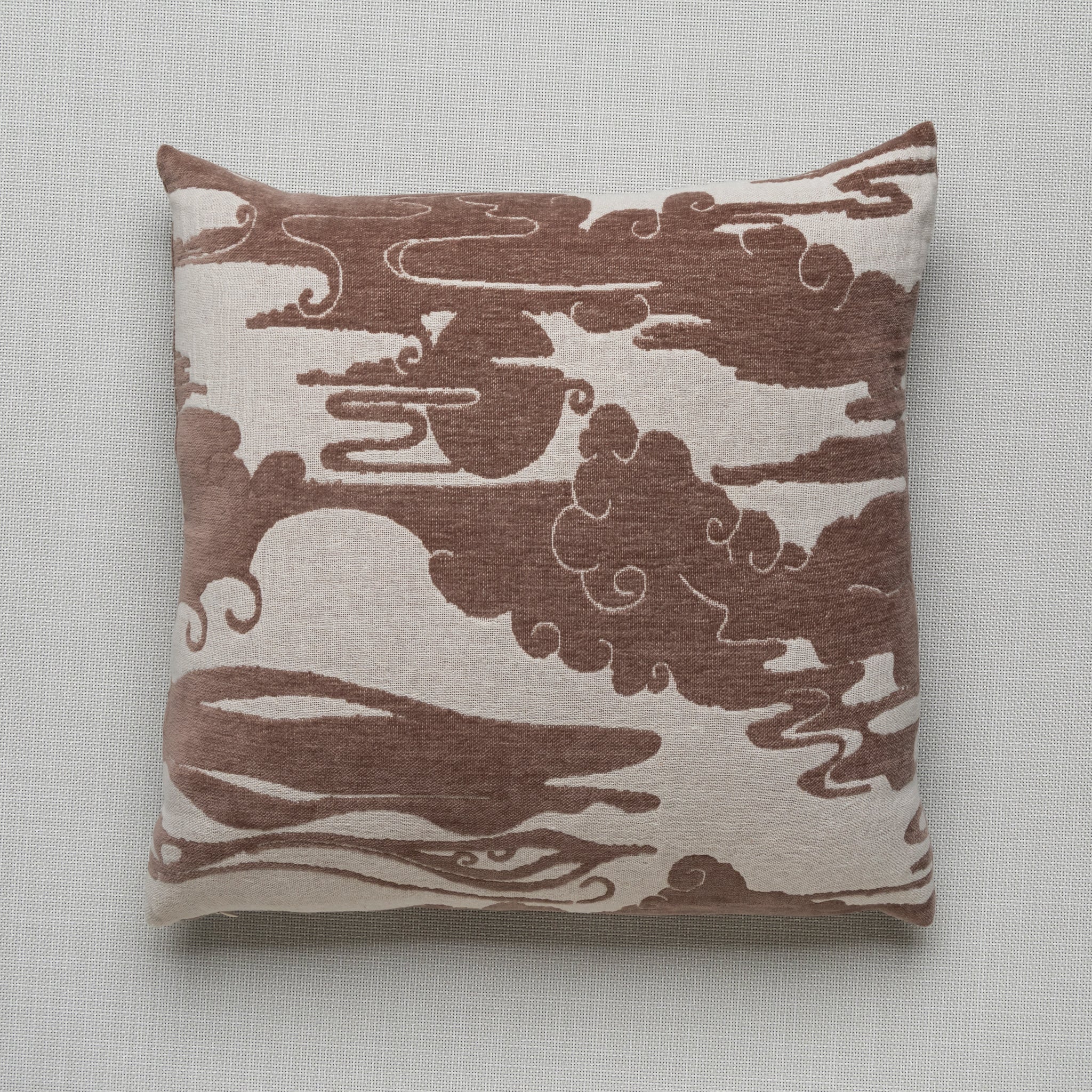 Clouds Chenille Pillow