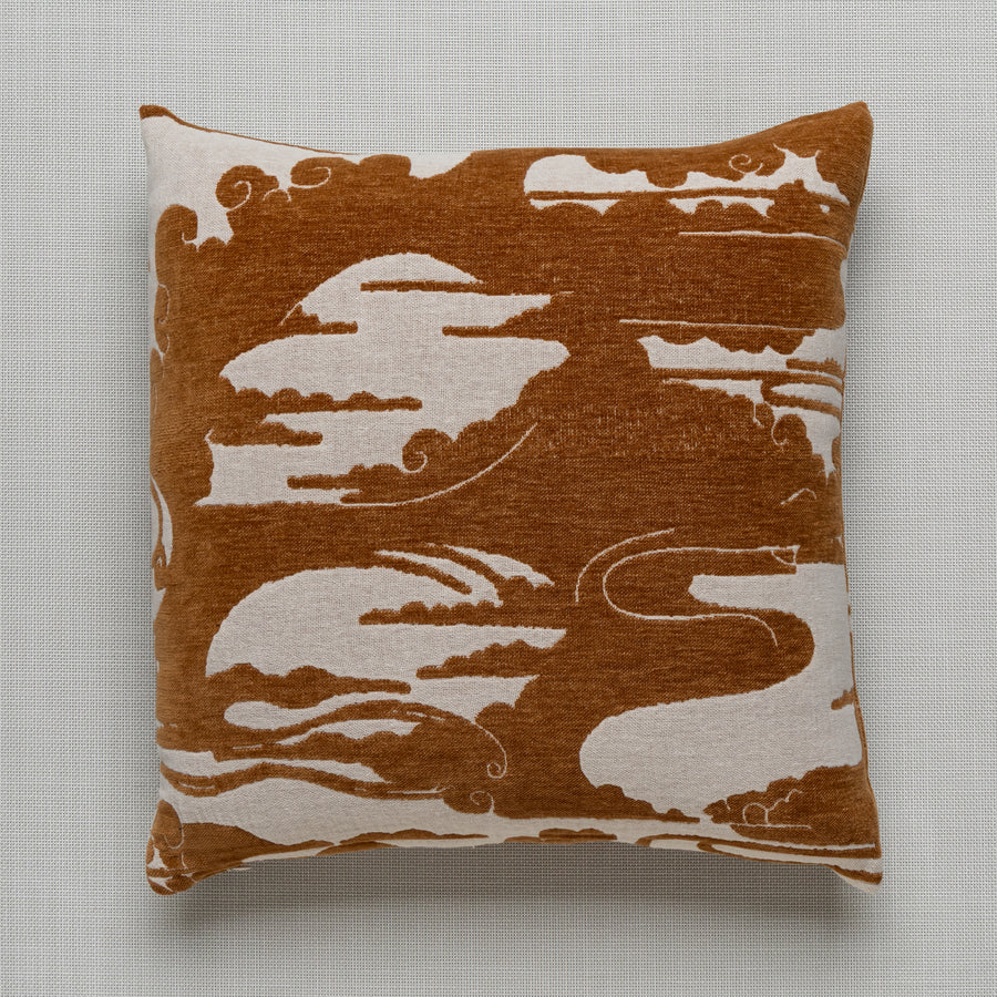 Clouds Chenille Pillow
