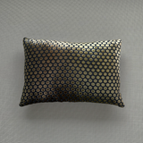 Ombre Velvet Dots Lumbar Pillows
