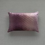 Ombre Velvet Dots Lumbar Pillows