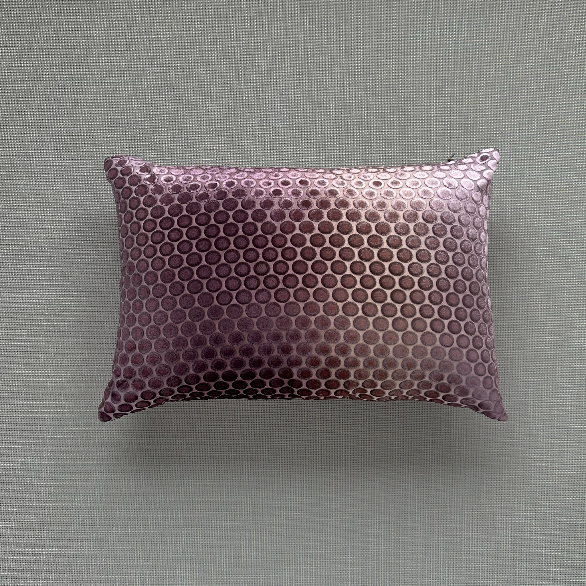 Ombre Velvet Dots Lumbar Pillows