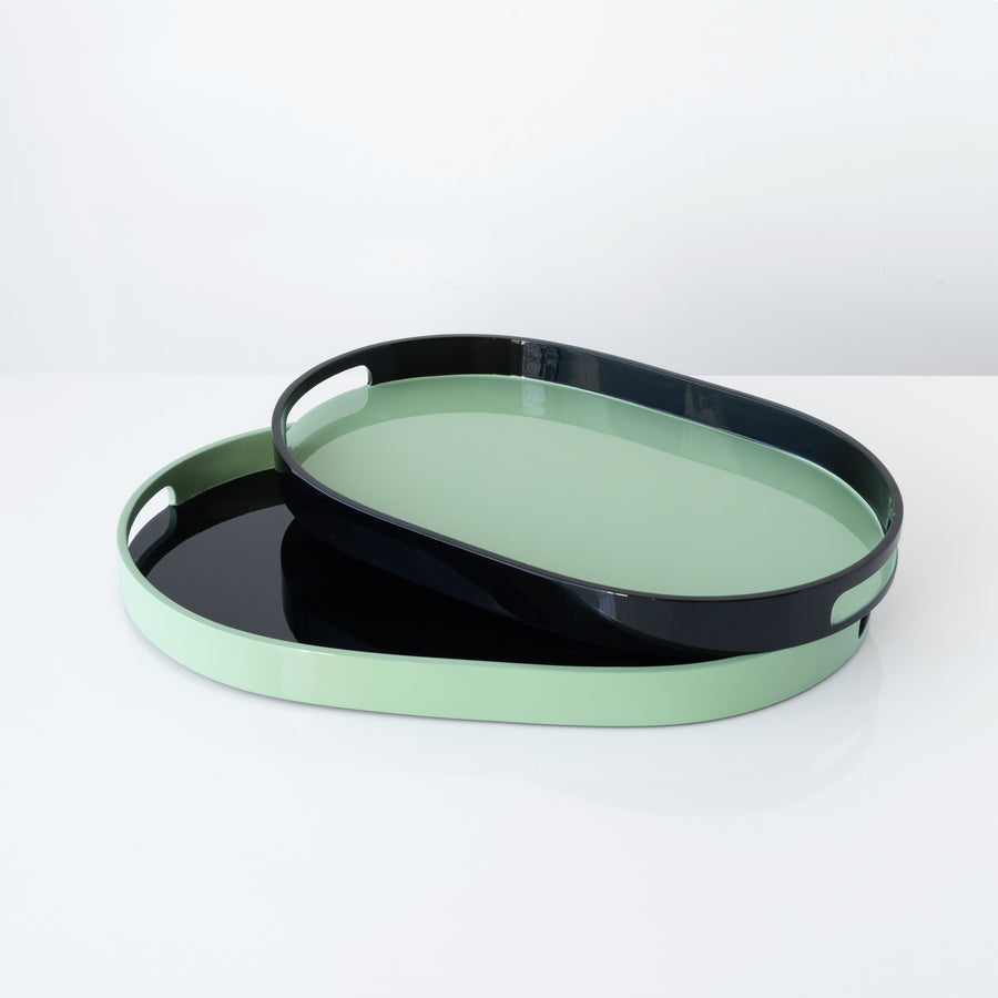 Oval Trays, Set of 2