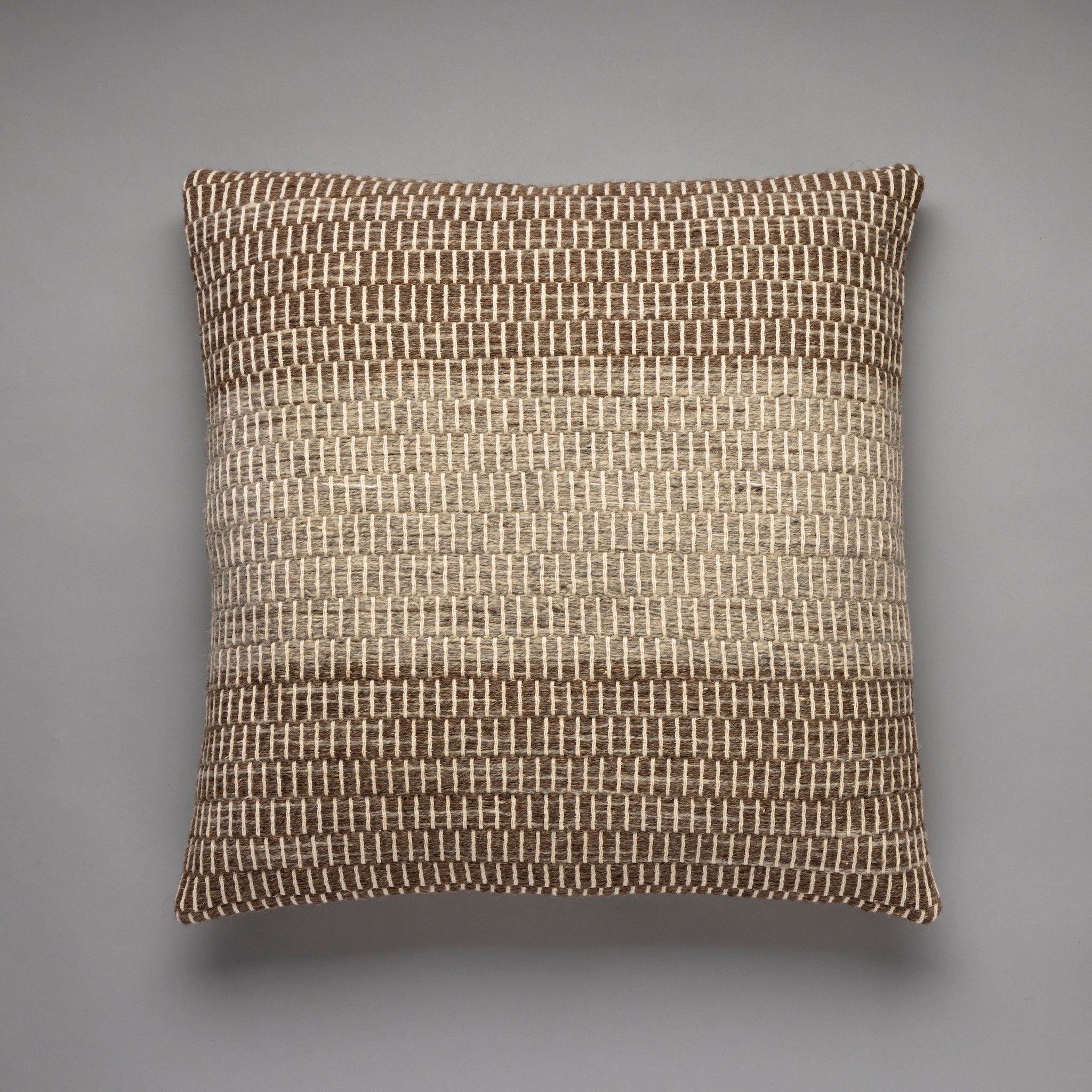 Ombre Melange Pillow, Brown Grey