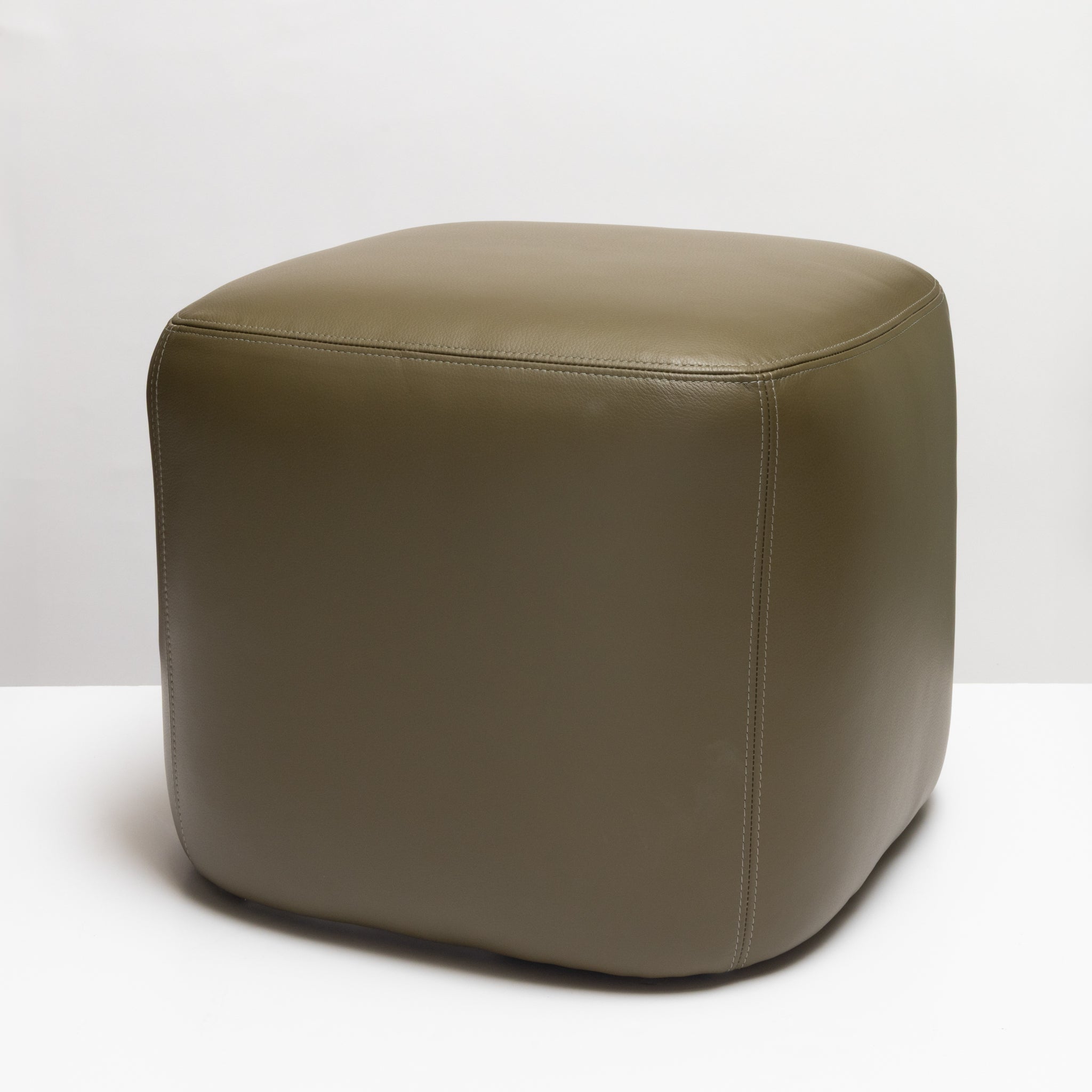 Belmont Ottoman in laurel