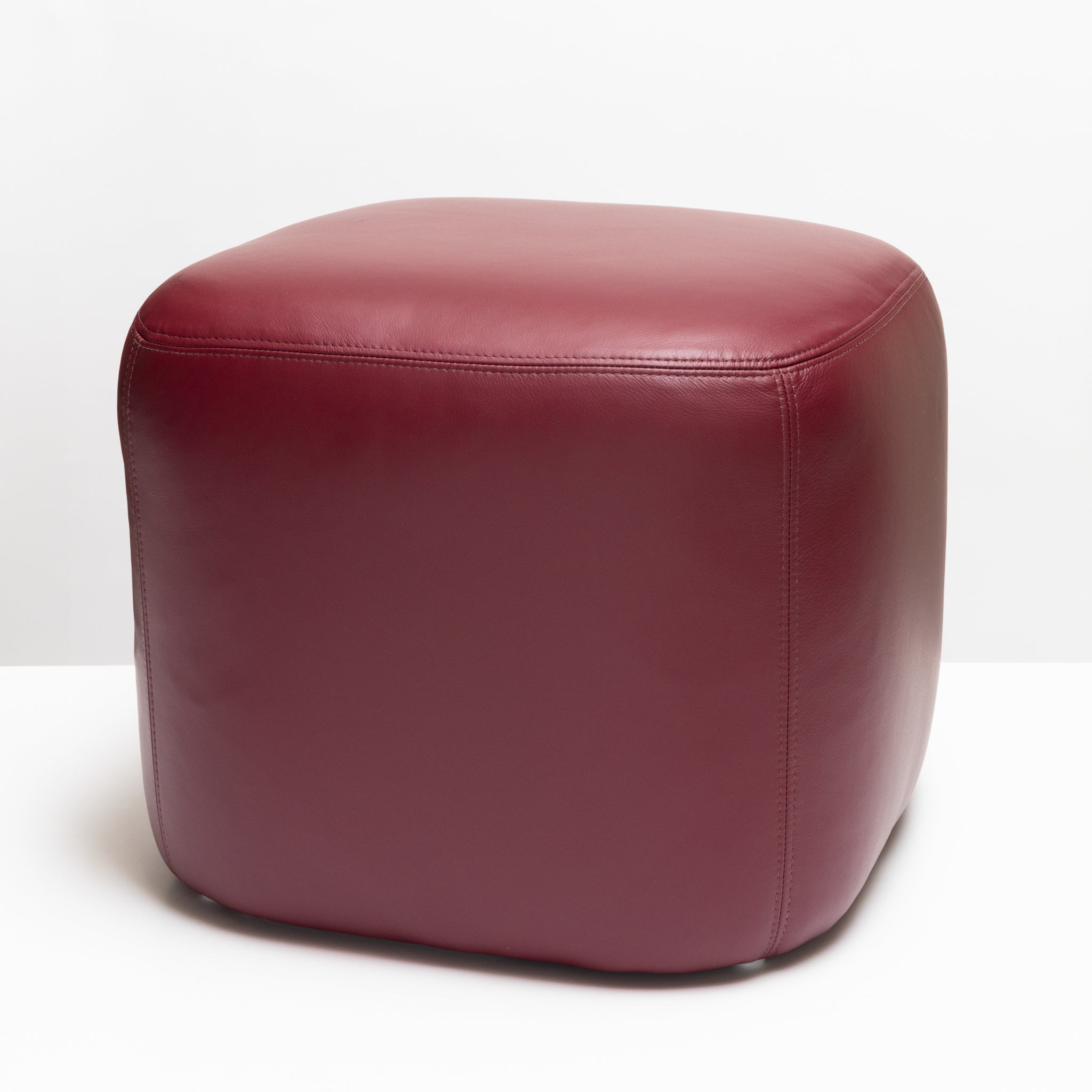 Belmont Ottoman in mulberry
