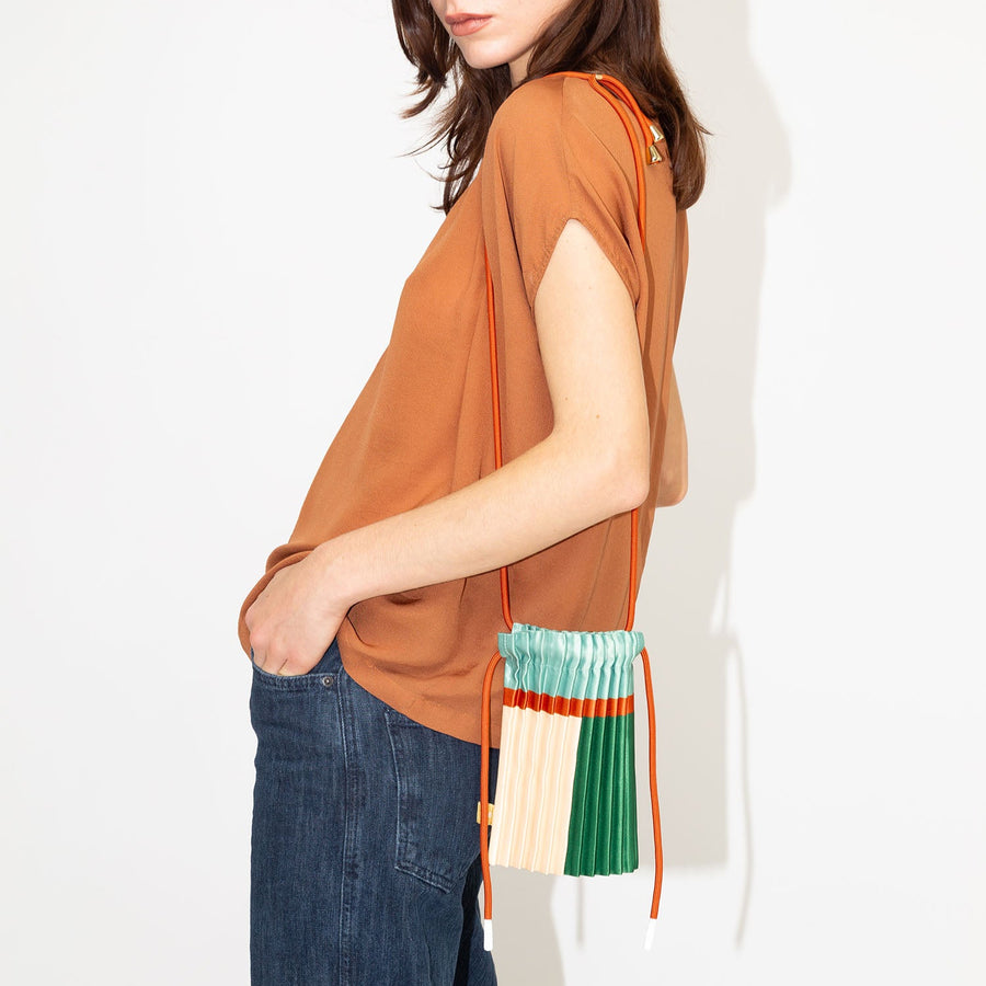 Satin Crossbody Mini Bag