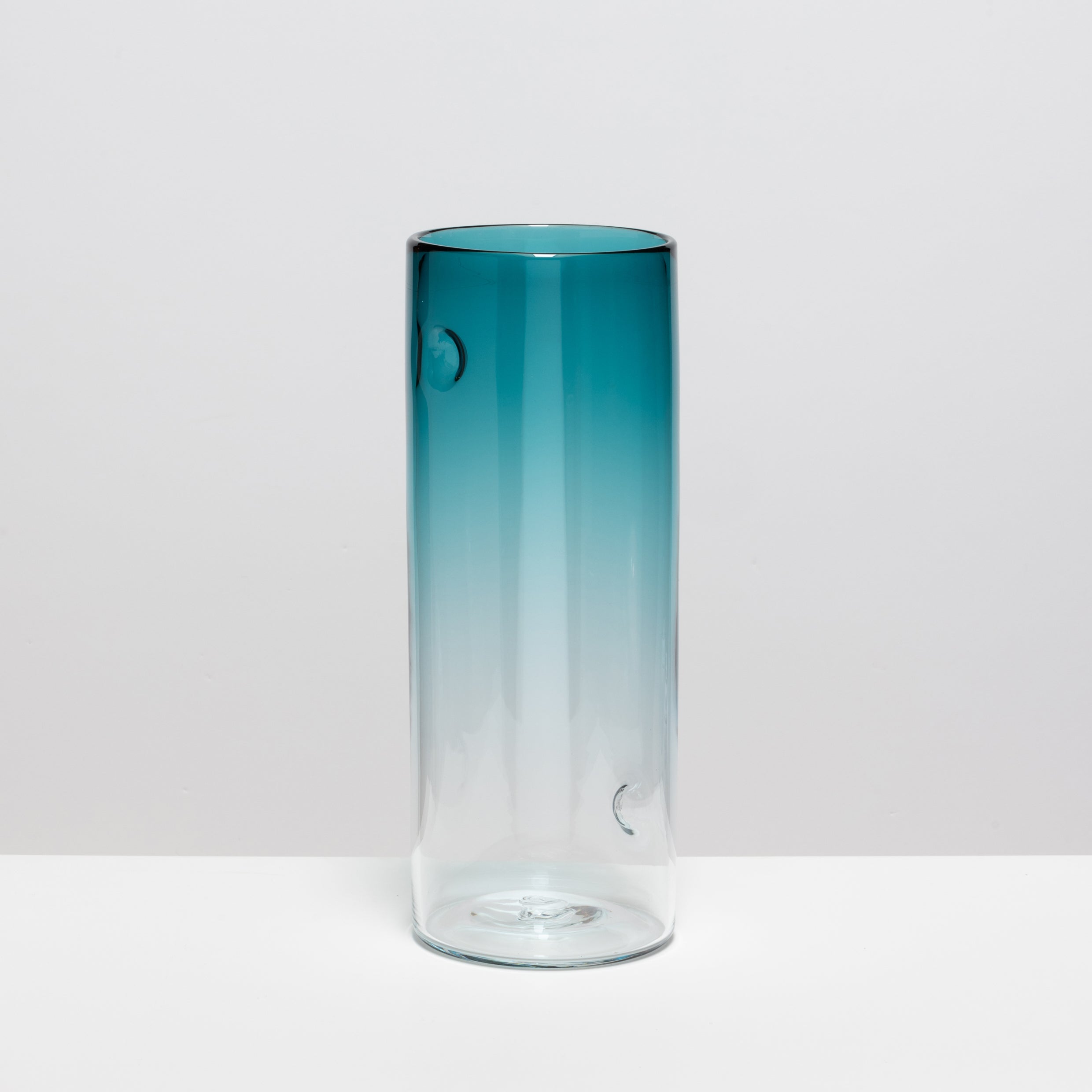 Dimple Vase in Turquoise