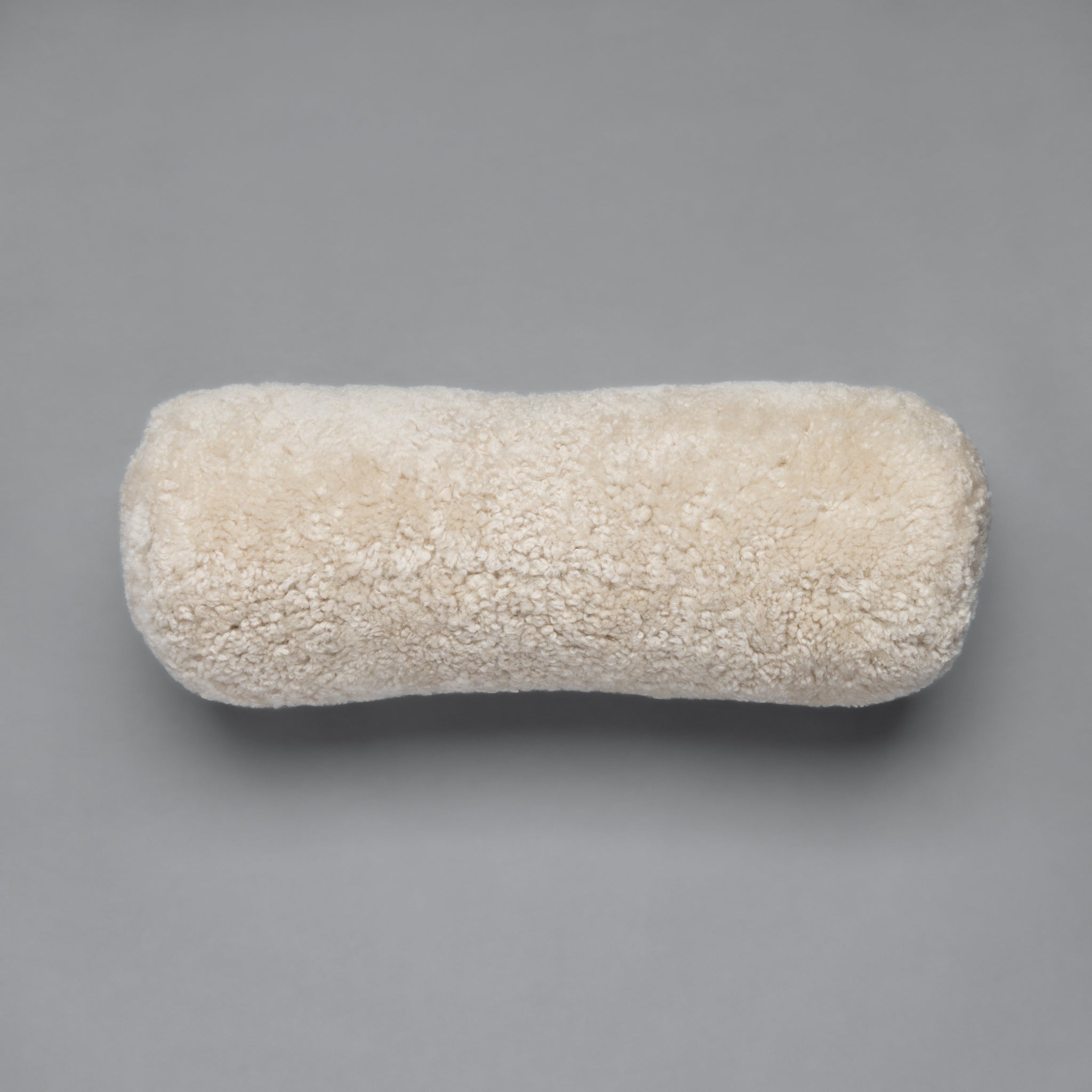 Short Wool Bolster Cushion