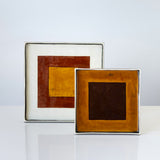 Square Plate in Cappuccino