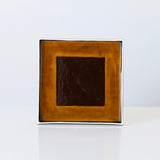 Square Plate in Cappuccino