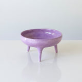 Tripod Bowl in Lavender or Summer Green