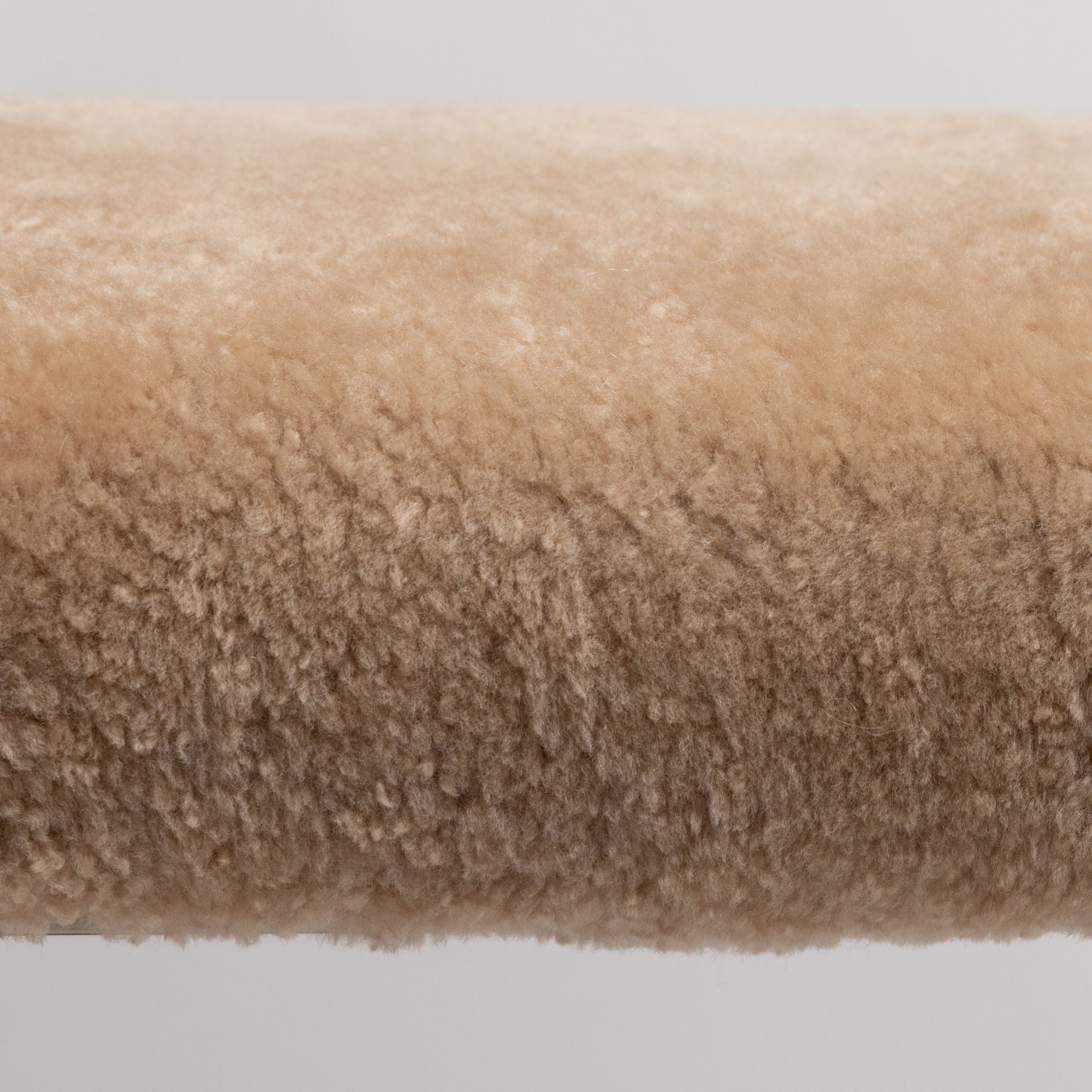 Shearling Cube Bench