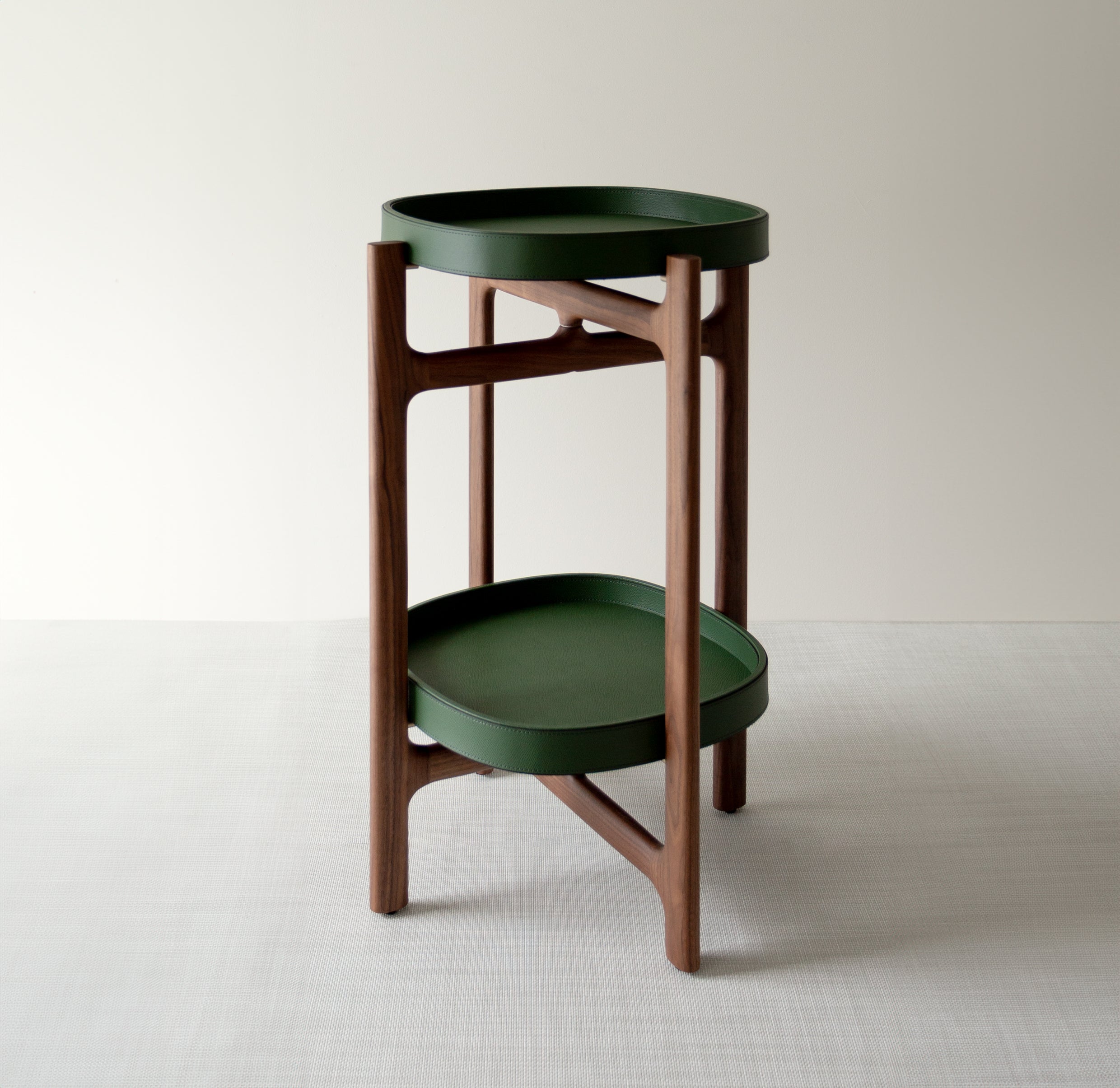 Chelsea Small Table in Hunter Green